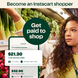 Earn tips on a flexible schedule - Shop and Deliver (Brooklyn)